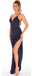 Isla Navy Jersey Dress ORDER ONLY